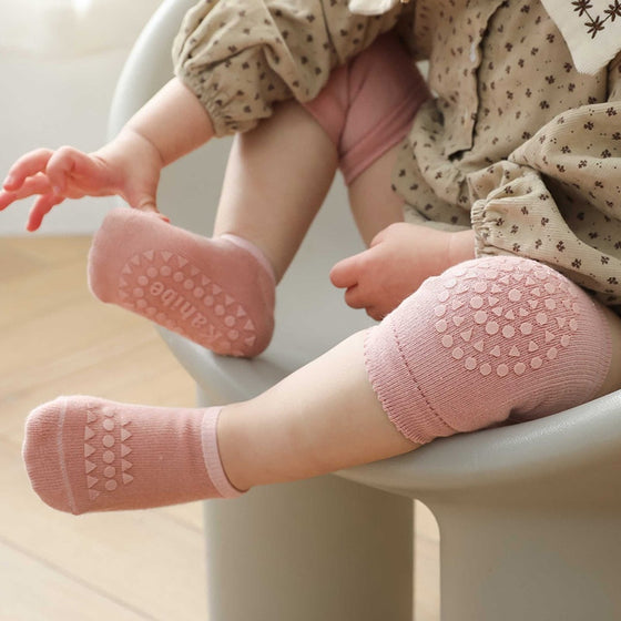 Genouillères et chaussettes antidérapantes | CologneKnees™ - bebes et enfants